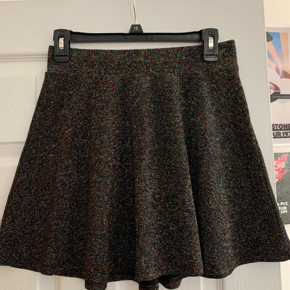 Forever 21 Sparkly Neon Mini Skirt - Picture 1 of 2